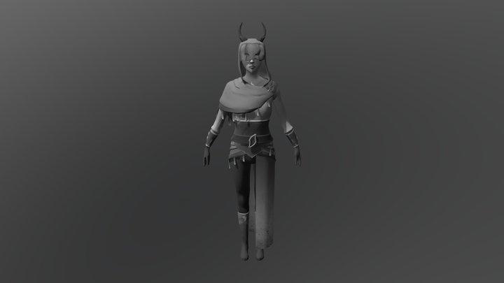 Warlock 3D Model
