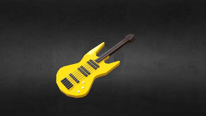 Guitar 3D Model