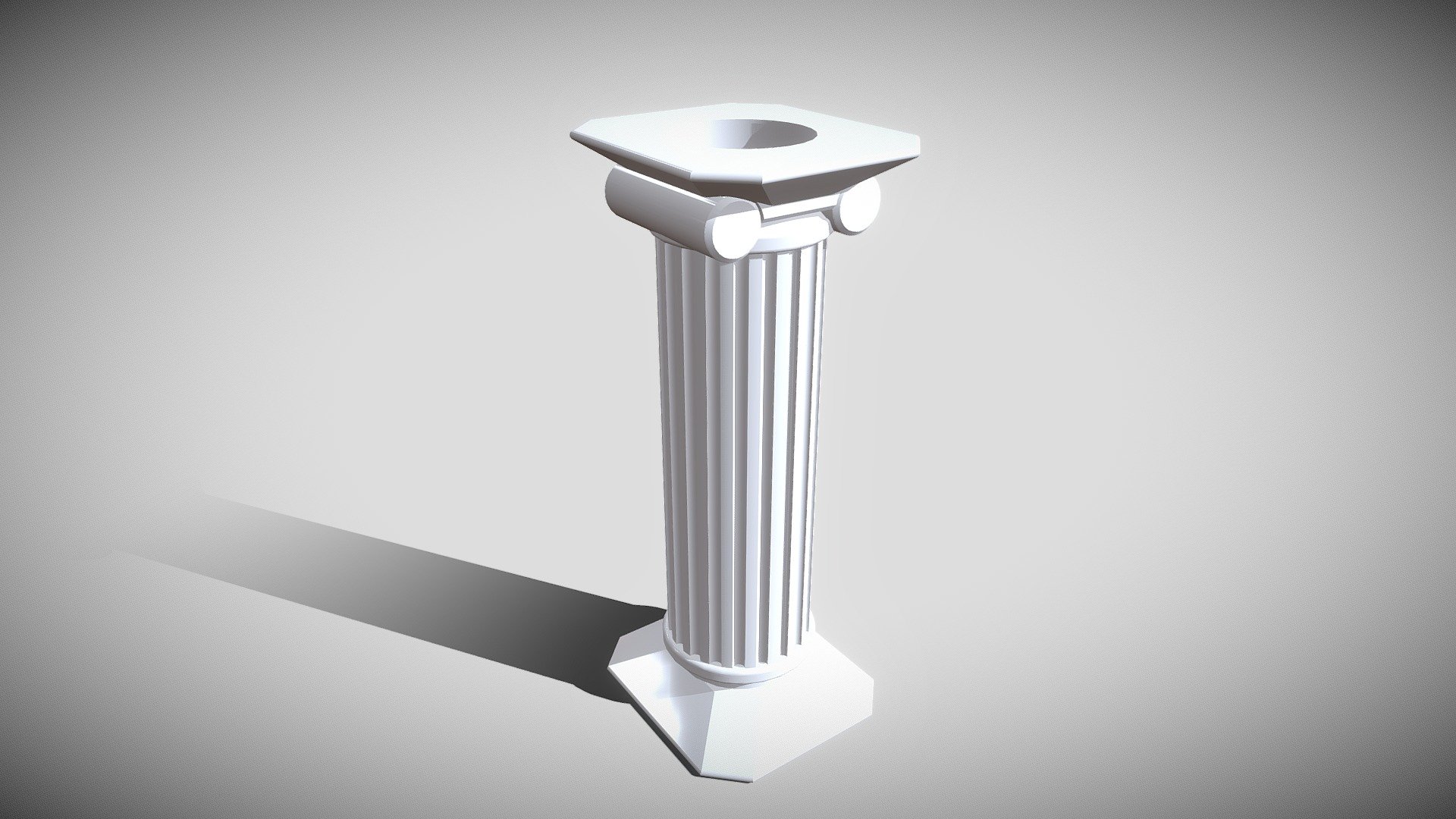 Ionic Column - Toothbrush Holder