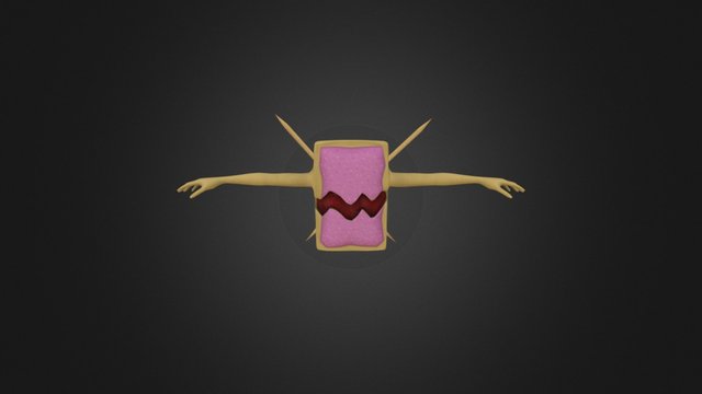 Evil Pastry 3D Model