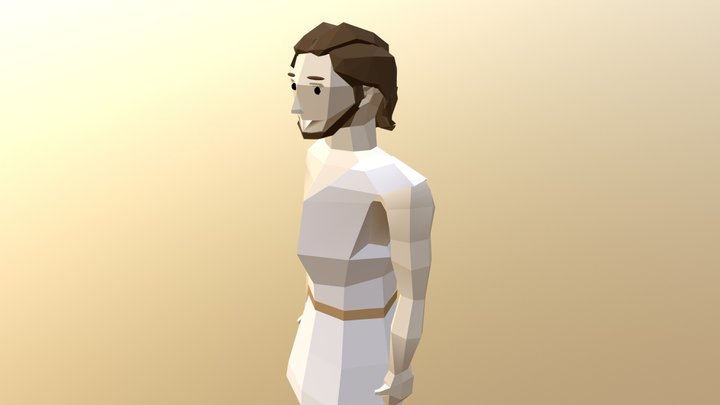 Greek male 3D Model