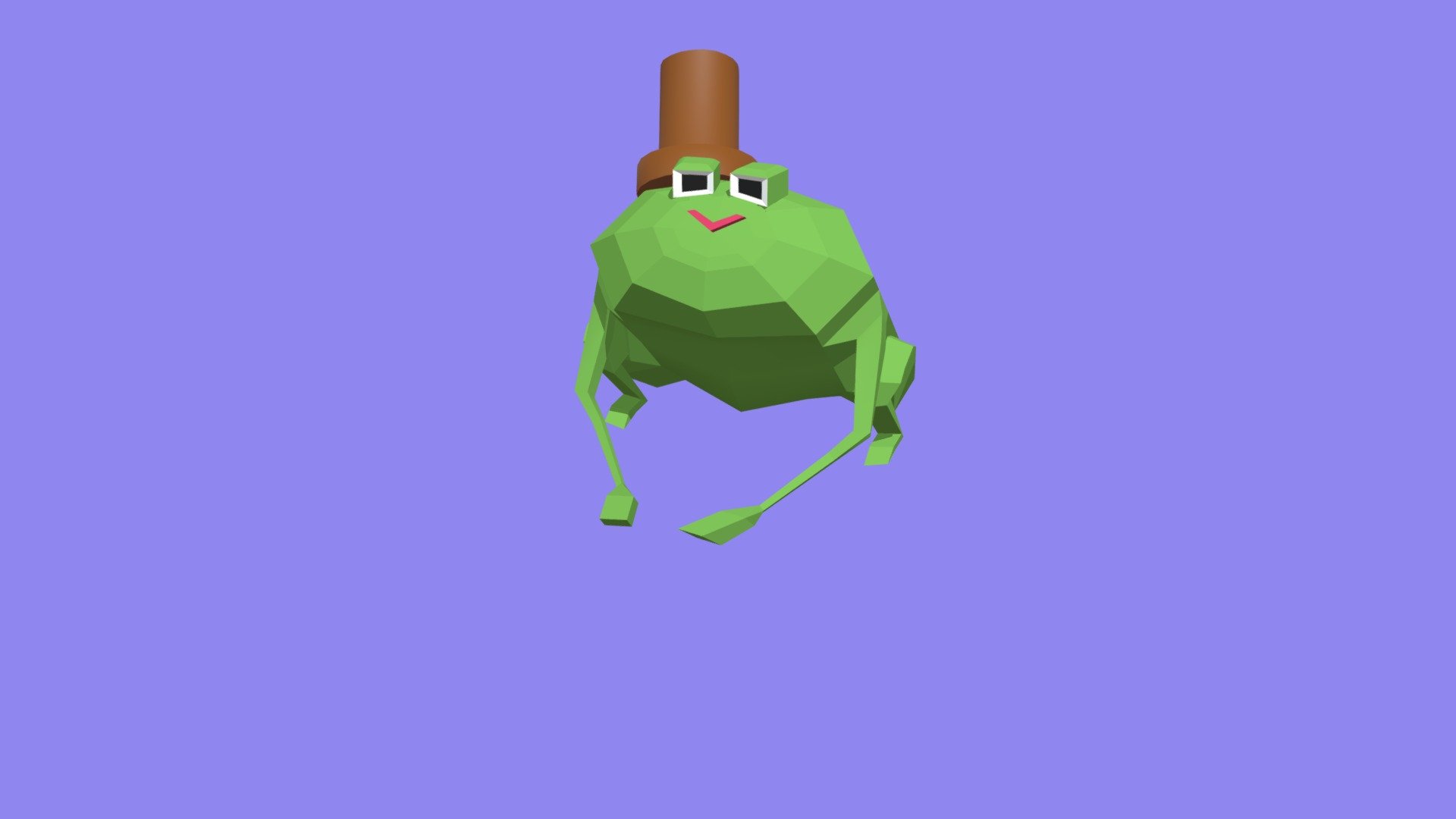 Señor Frog — Sketchfab embed 3D viewer