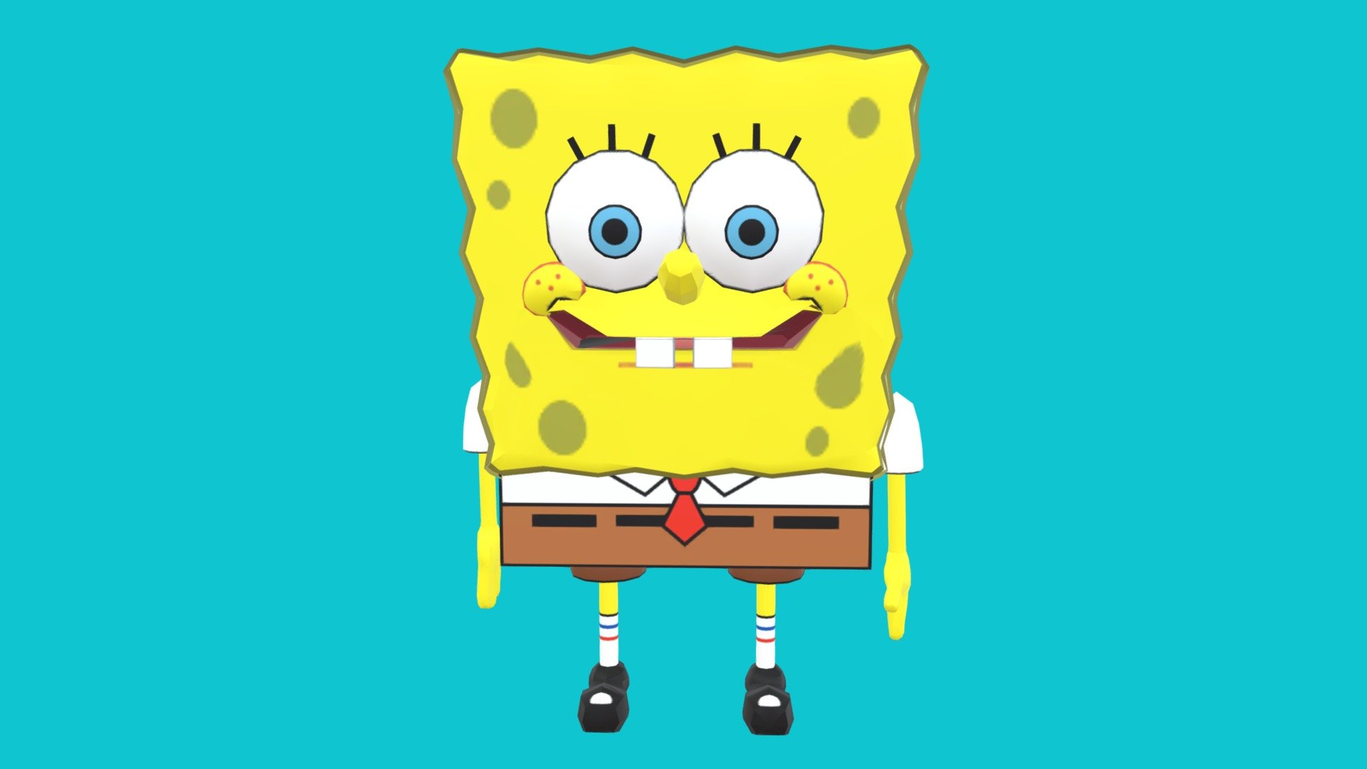TSCP Roblox - SpongeBob Rigged - Download Free 3D model by SMF Features ...