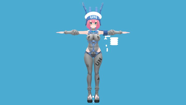 [VRchat] Apollo 3D Model