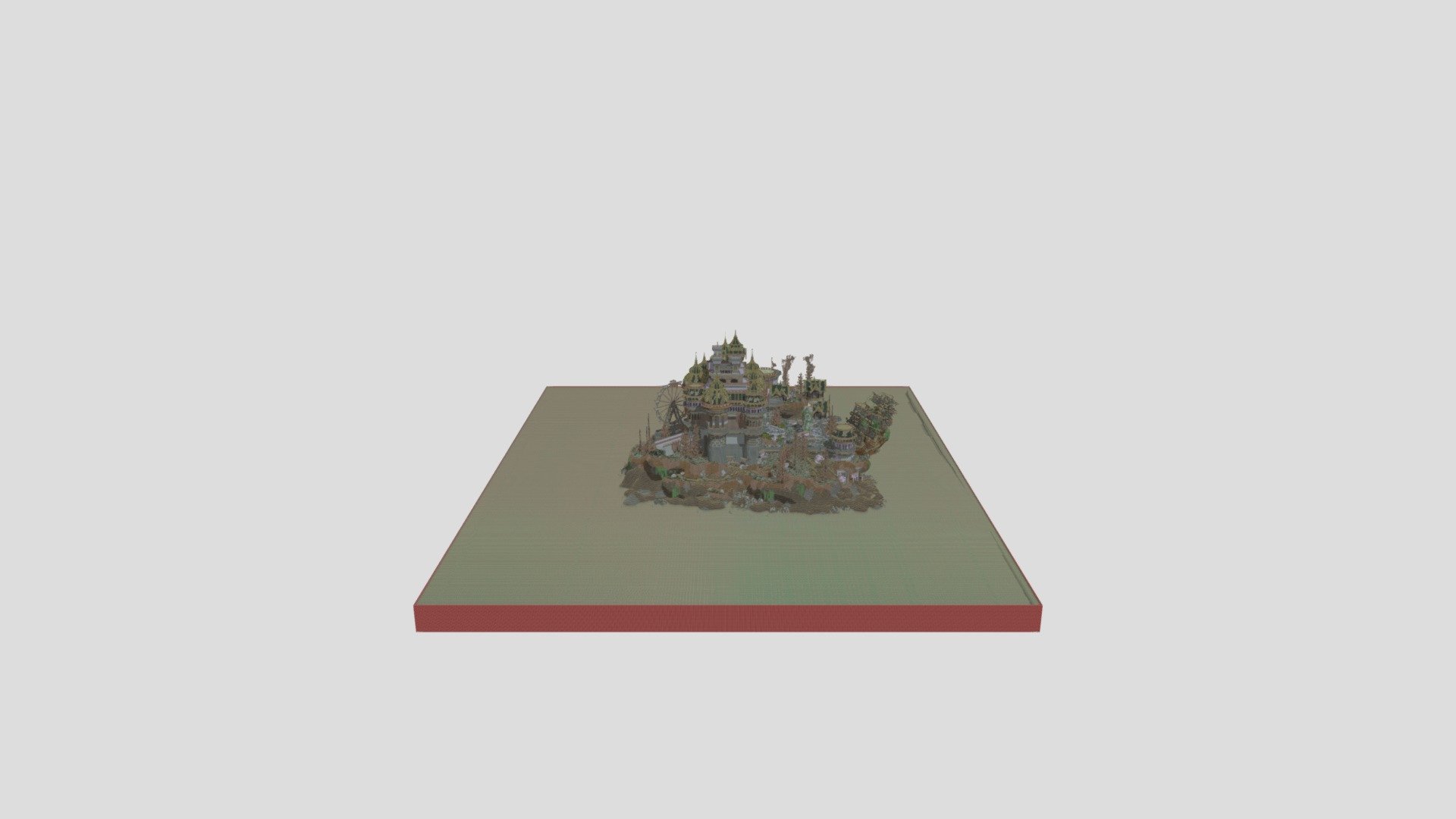 Gothic Coast Hub - 3D model by PixelMine [c597c57] - Sketchfab
