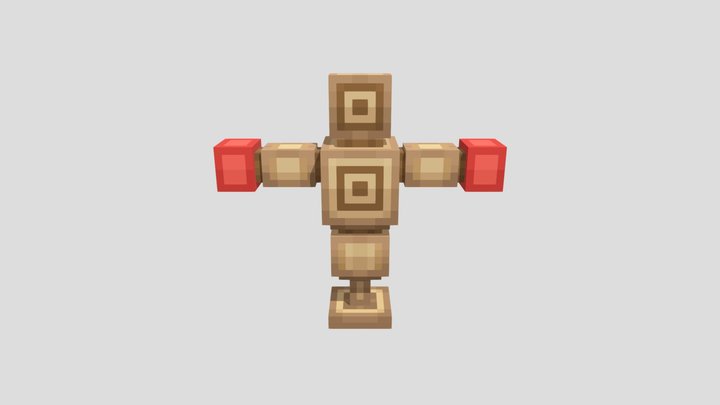Wooden dummy 3D Model
