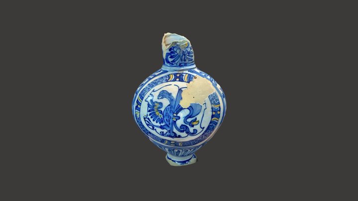 Portugese kan 3D Model