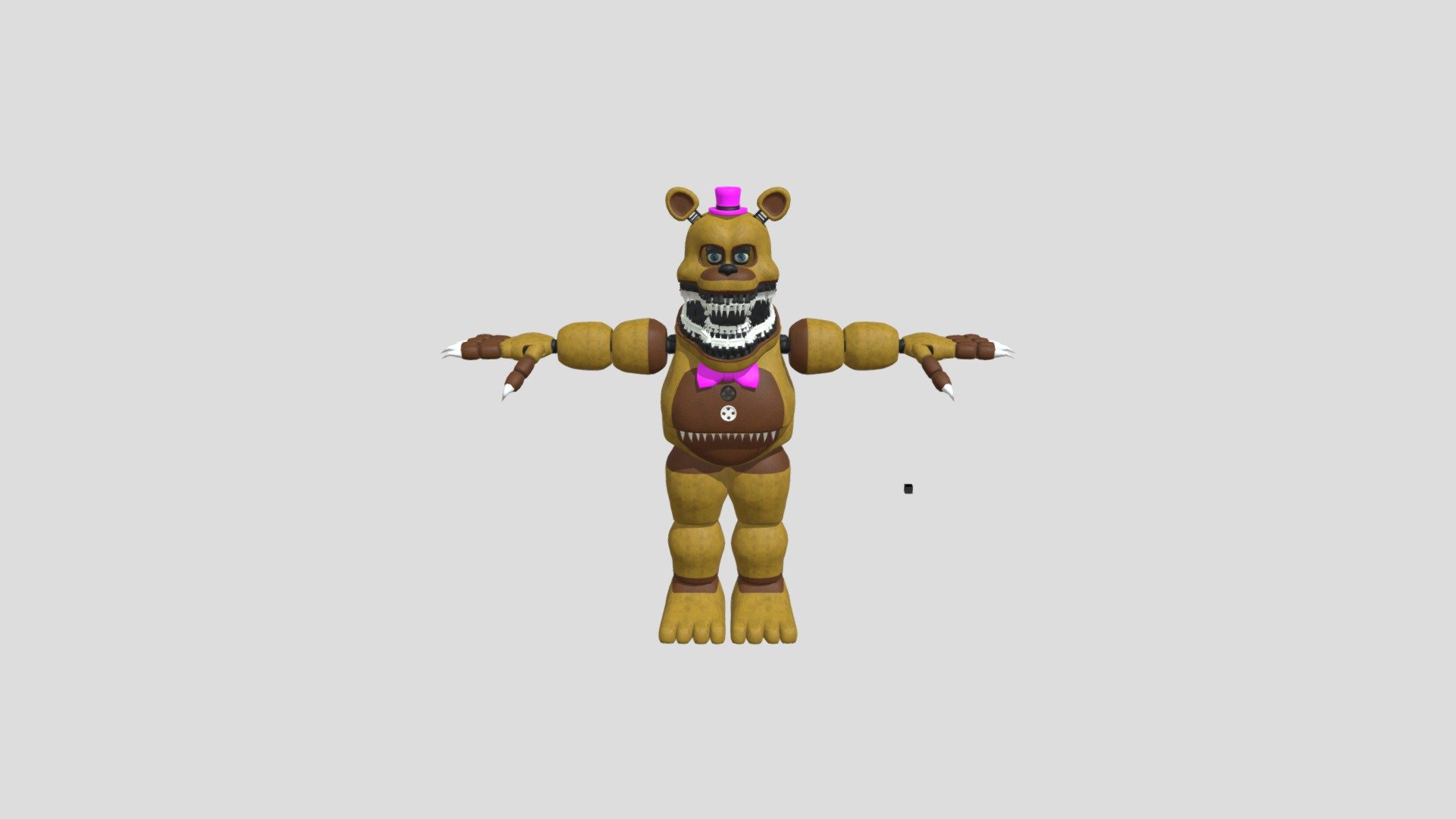 Un Nightmare Fredbear - Download Free 3D model by heellpojtgfy [c59a4cd ...