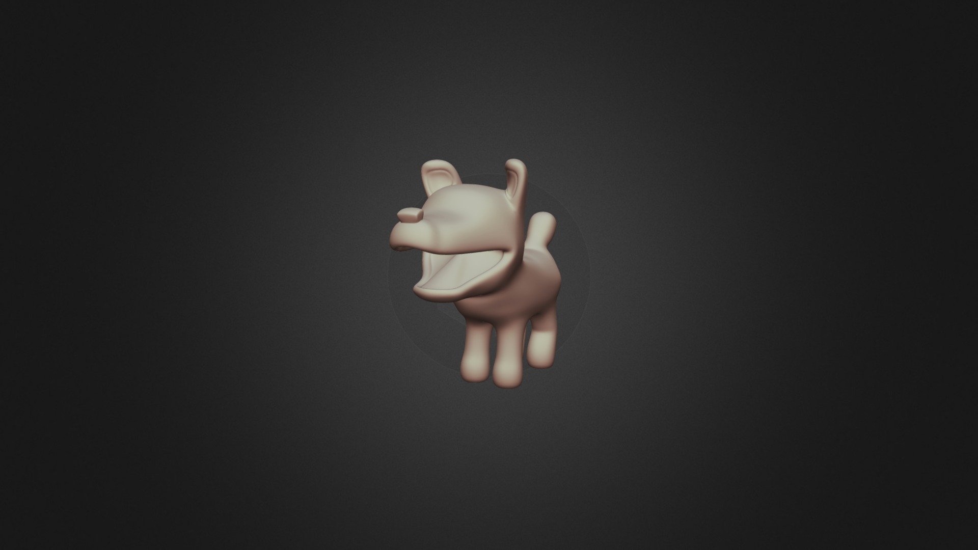 Dog Funny (High Poly)