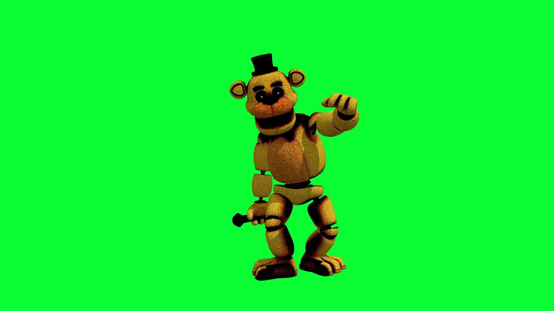 FNAF AR Golden Freddy - Download Free 3D model by jean30hi [c59c797 ...