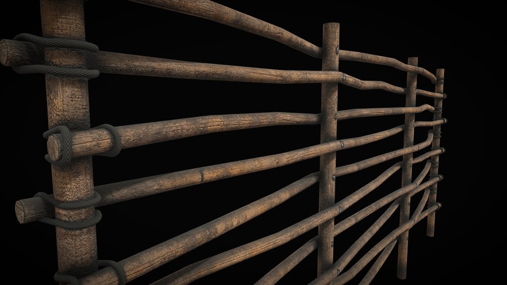 Wooden fence -19MB