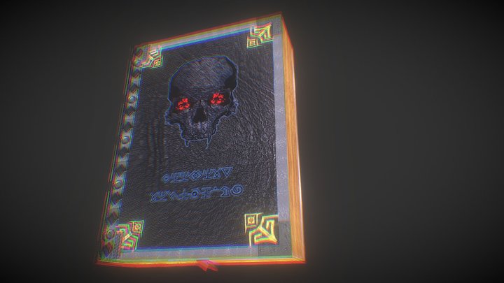 Book Of The Dead 3D Model