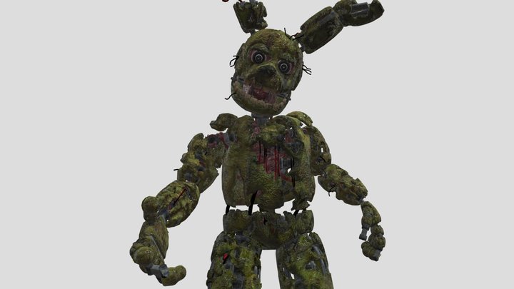 Springtrap Idle – Modelo 3D gratuito STL