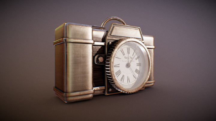 Steampunk Pocket Watch – Modelo 3D gratuito STL