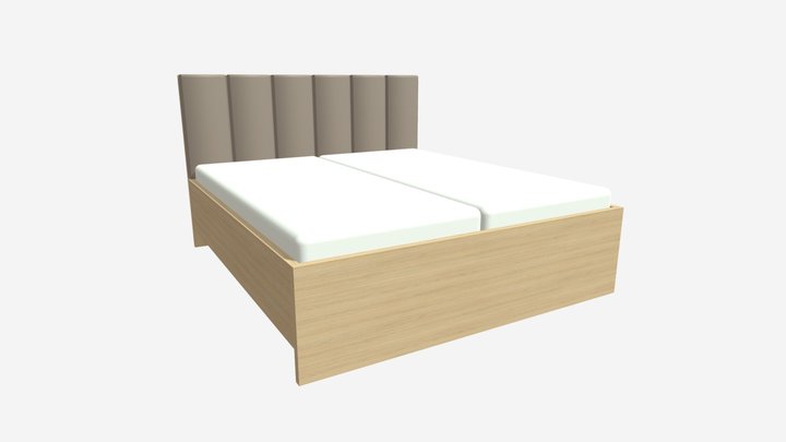 Manzelska_postel_Solis 3D Model