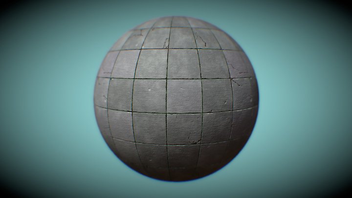 Runway Concrete | Tile Texture 3D Model