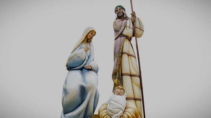 World's largest Nativity scene Belén (Alicante) 3D Model
