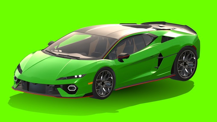 Lamborghini Temerario 3D Model