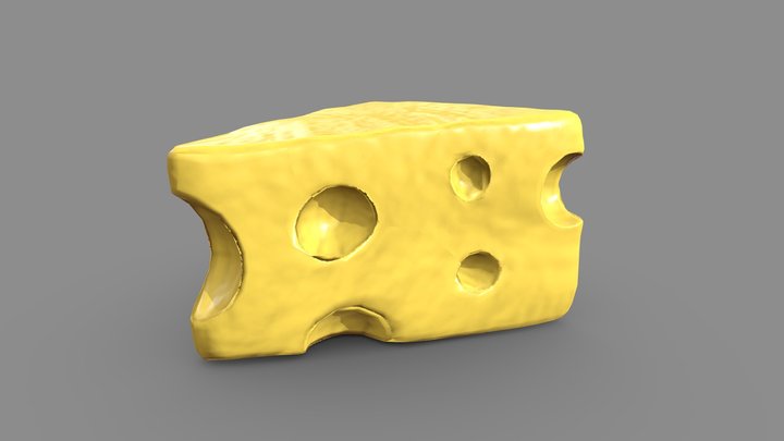Cheese – Free 3D Model STL