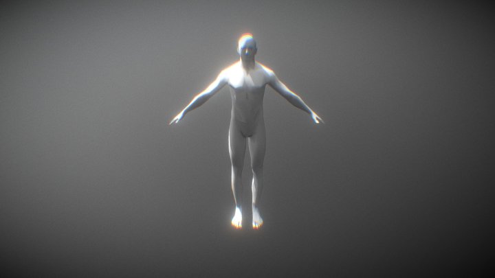 MAIN CHARACTER 01@ Push 3D Model