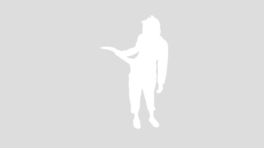 Woman With A Pink Tail