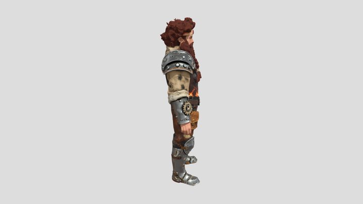 Armored Warrior by Tripo – Kostenloses 3D-Modell STL