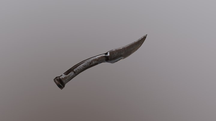 LowPoly Dagger - Revised 3D Model