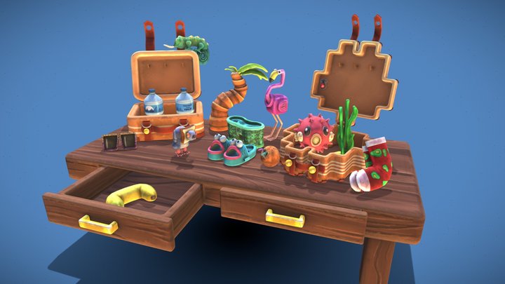 Packing 3D models - Sketchfab