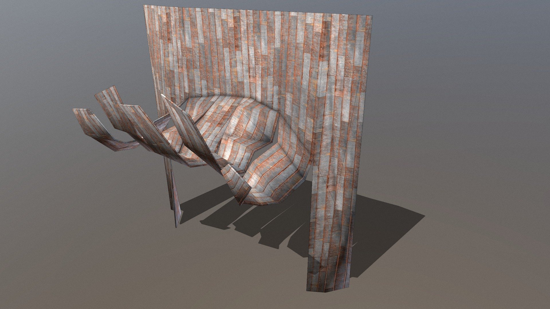 Explosion Hole 3D Model_00