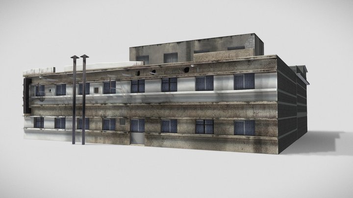 Abandoned worker's home Pt.2 3D Model