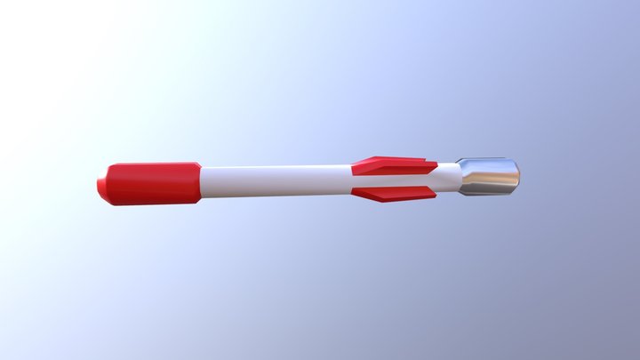 Missile1 Long U Vs 3D Model
