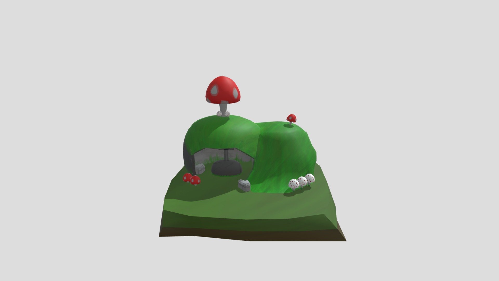 Diorama - Sword in a Cave