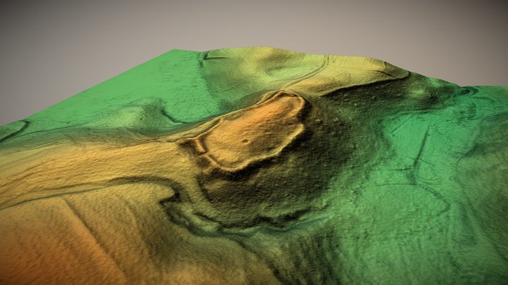 Brzękowice, st. 1 (Poland) – Kostenloses 3D-Modell STL