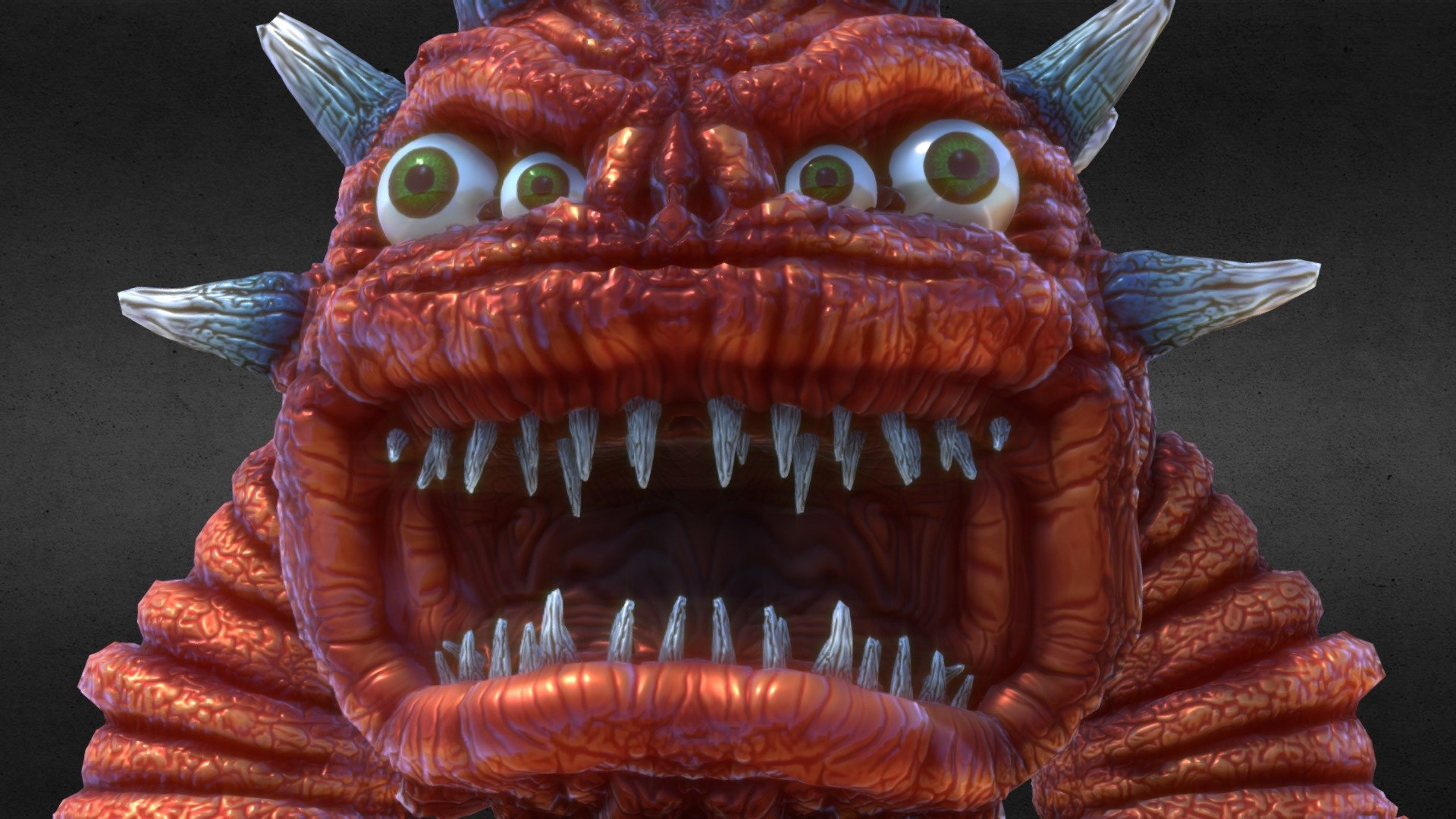 Critter monster (original concept) - Buy Royalty Free 3D model by ...