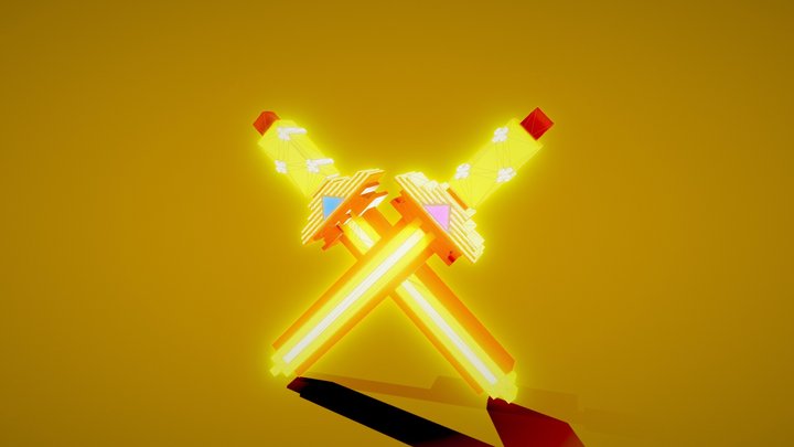 Champion’s Swordpack, by ROBLOX. 3D Model