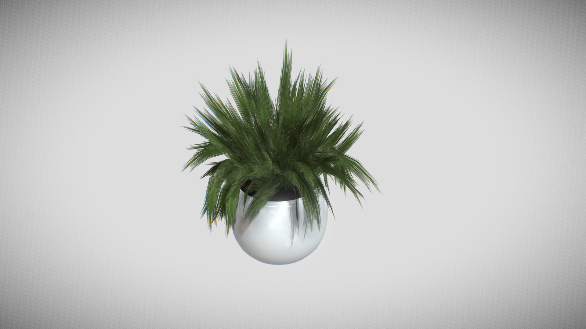 3D model Stringer Plant - This is a 3D model of the Stringer Plant. The 3D model is about a plant in a pot.
