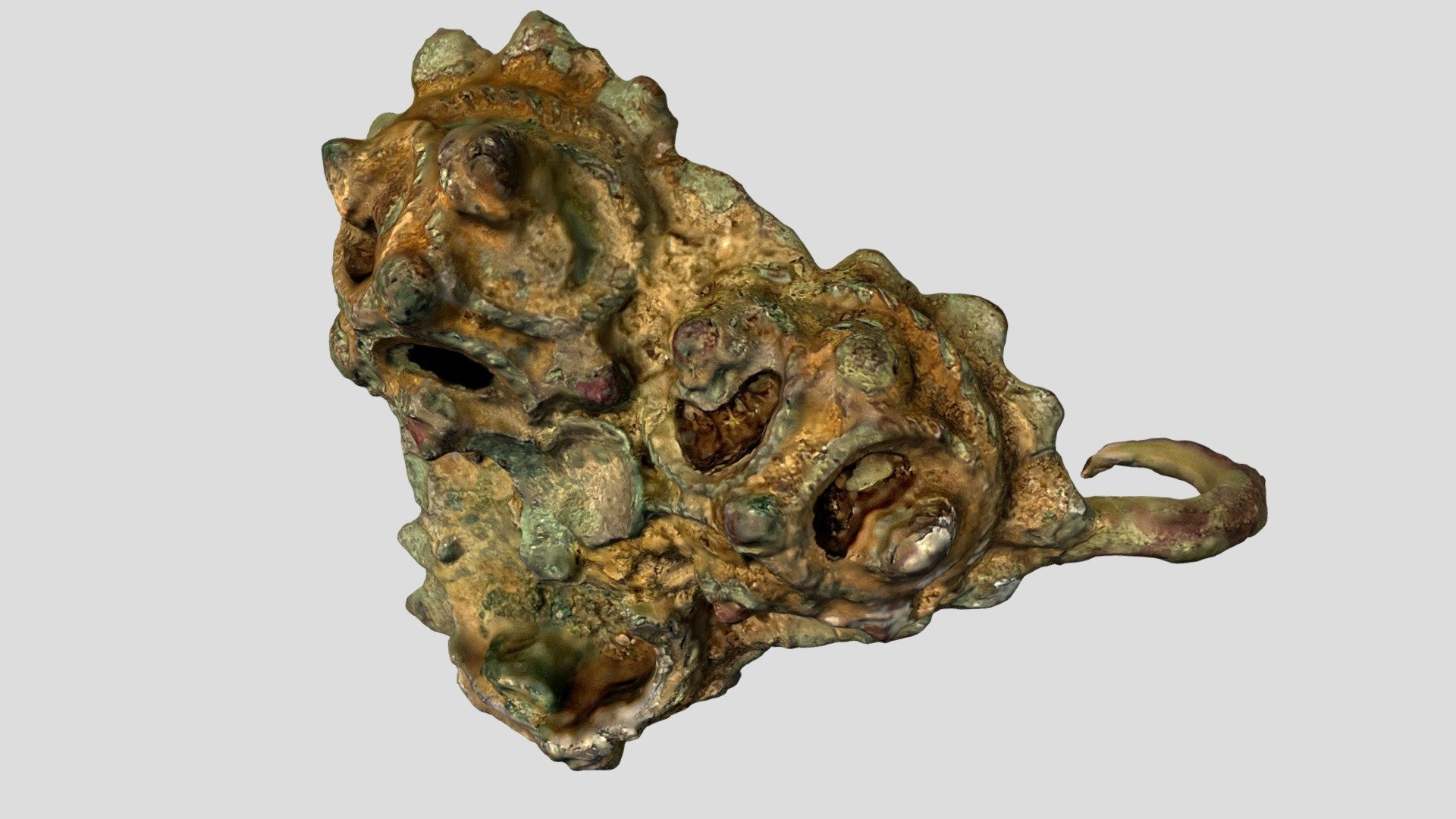 ESS-7224F1 Post Medieval Hooked Tag - Download Free 3D model by Mark ...