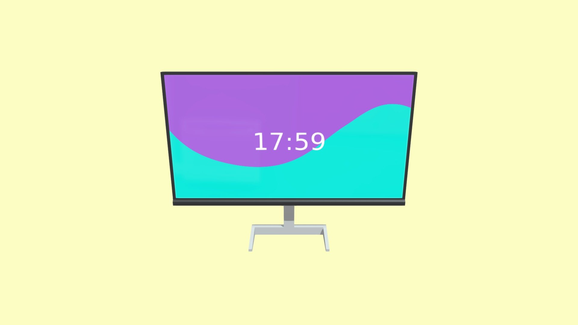 Monitor Low Poly