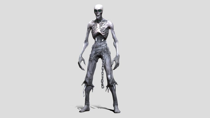 Enemy Character - Game Ready 3D Model