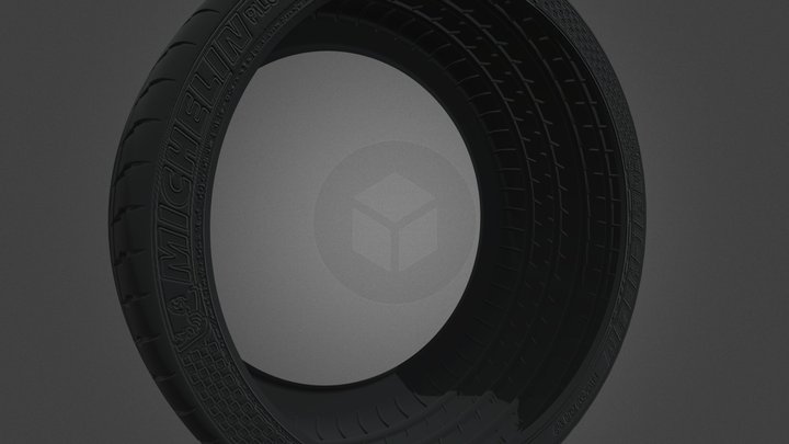 Michellin Tire 3D Model
