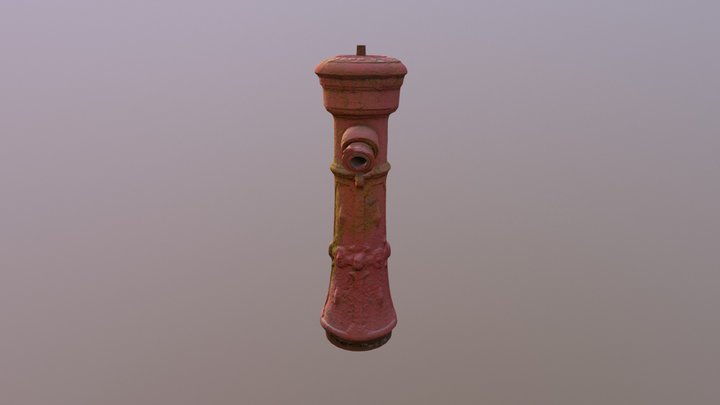 Old Fire Hydrant 3D Model