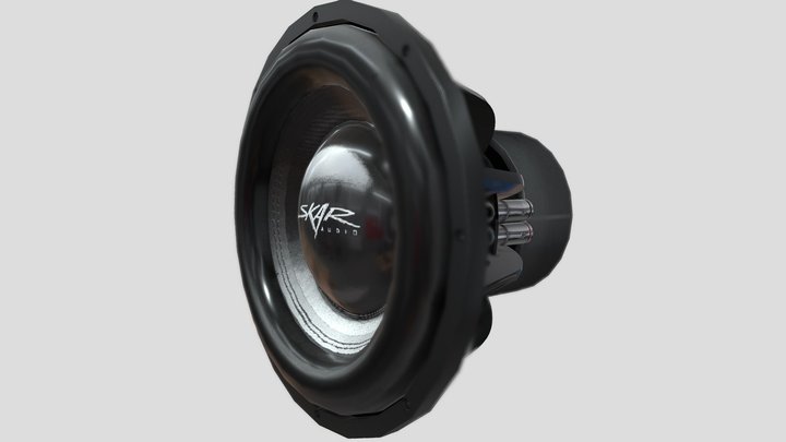 Skar Audio Subwoofer sound system – Kostenloses 3D-Modell STL