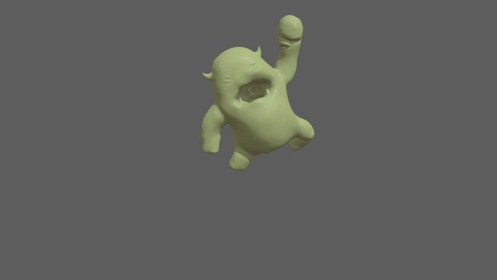 Melvin Sculpt Exercise 3D Model