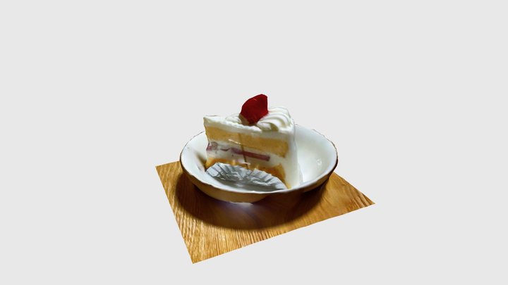 strawberry shortcake 3D Model