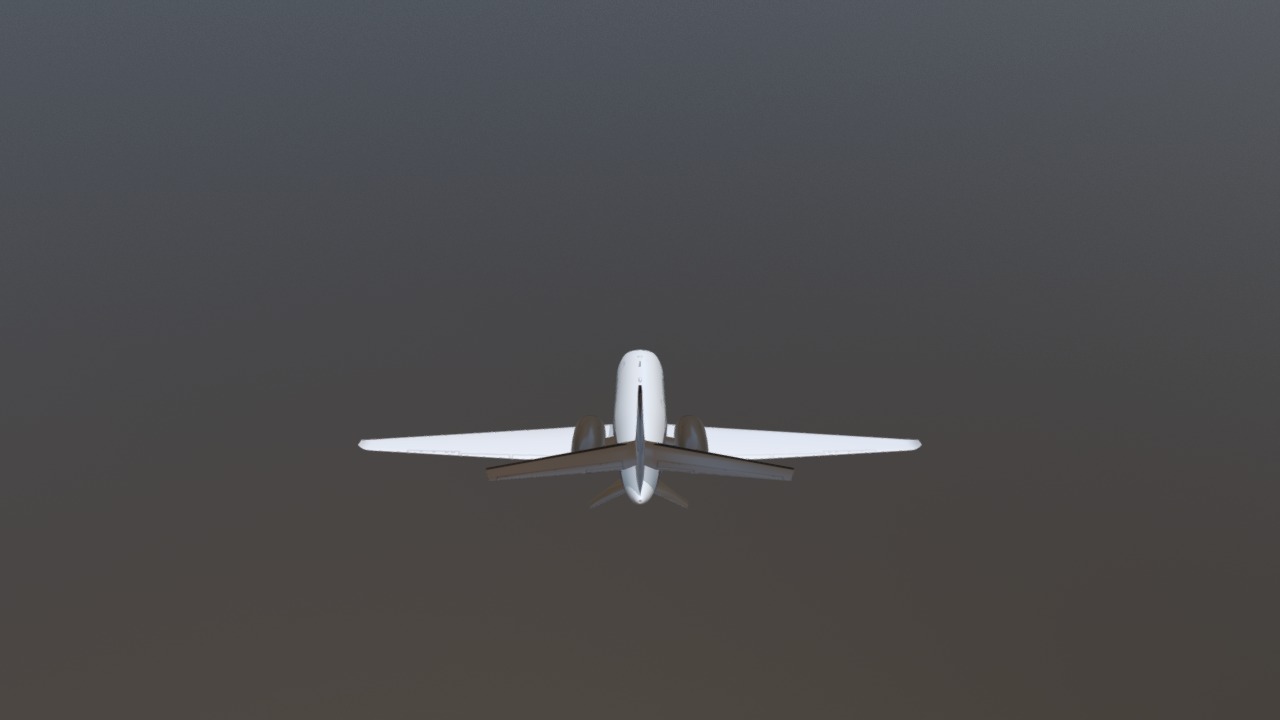 3D model Cessna Latitude - This is a 3D model of the Cessna Latitude. The 3D model is about a white airplane in the sky.