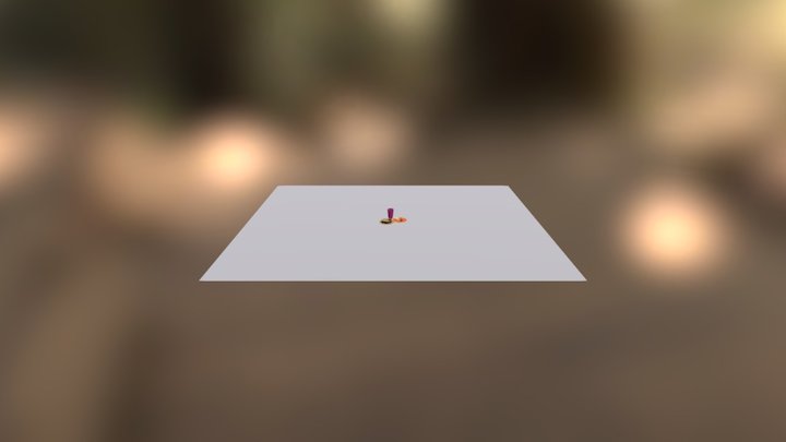 Comida, Postre Y Bebida 3D Model