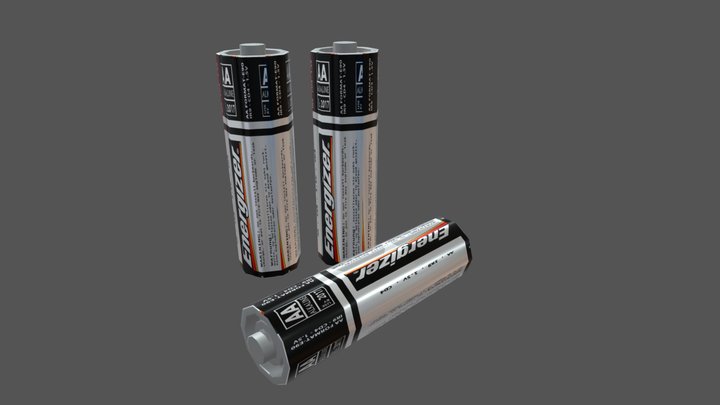 Battery 3D Model