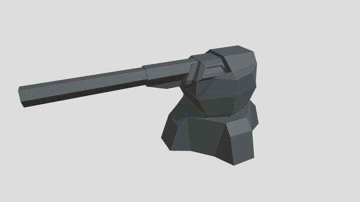 artillery 3D Model
