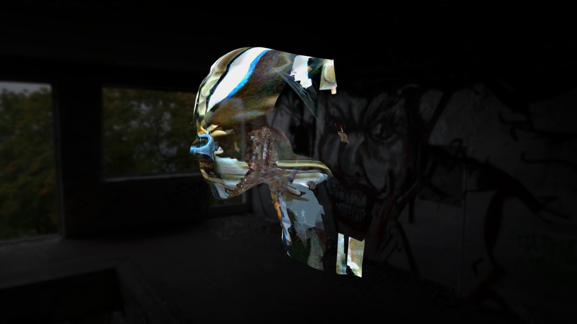 Ghost Scan — Sketchfab embed 3D viewer