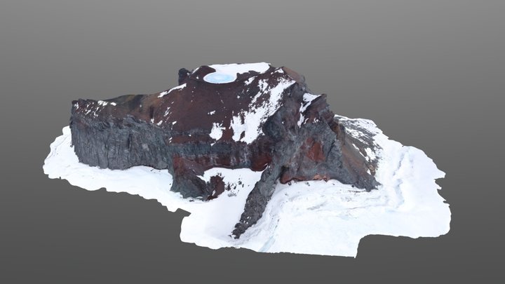 Markham Island, Silverfish Bay, Antarctica 3D Model